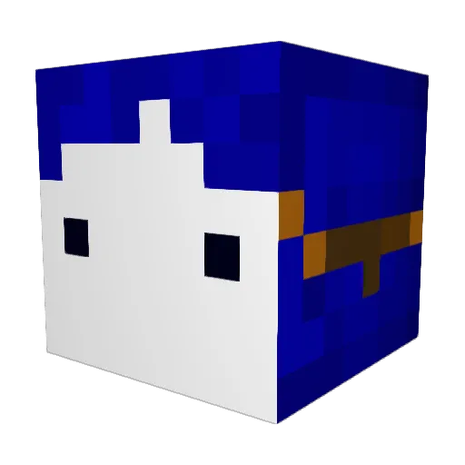 iamsavage195 Minecraft avatar head, 3D render