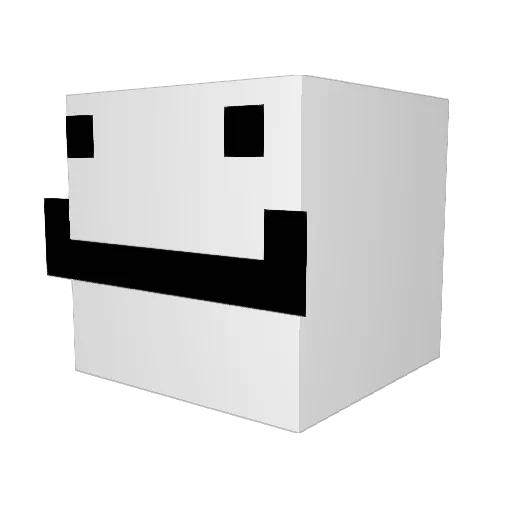 iamsteve1234454 Minecraft avatar head, 3D render