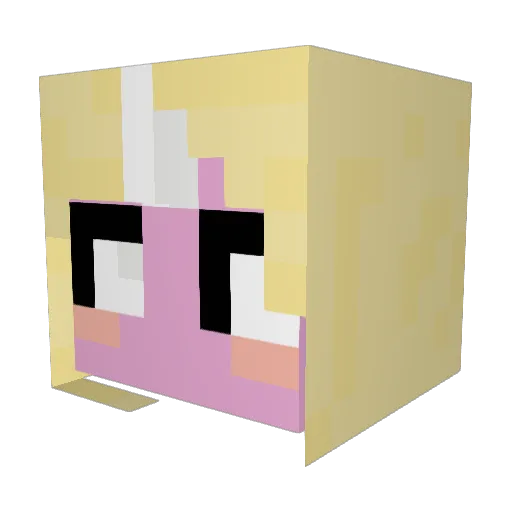 iamsteve8 Minecraft avatar head, 3D render