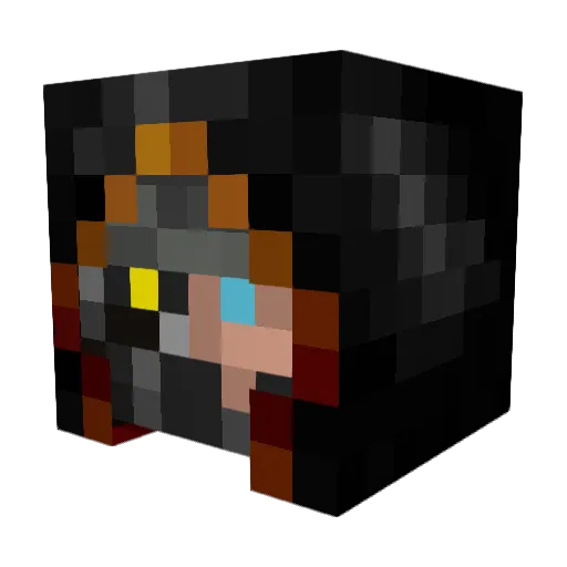 iamtheug Minecraft avatar head, 3D render