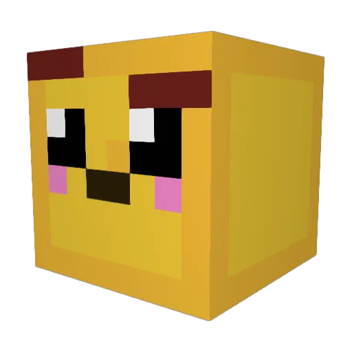 iamtriggered1894 Minecraft avatar head, 3D render