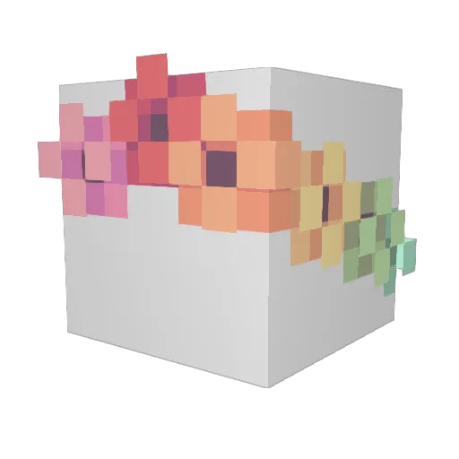 iamvadim Minecraft avatar head, 3D render