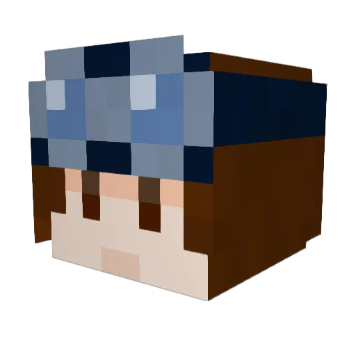 ianchan801 Minecraft avatar head, 3D render