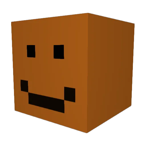ianpp Minecraft avatar head, 3D render