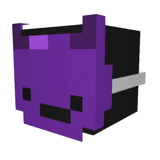 ianzincloud Minecraft avatar head, 3D render