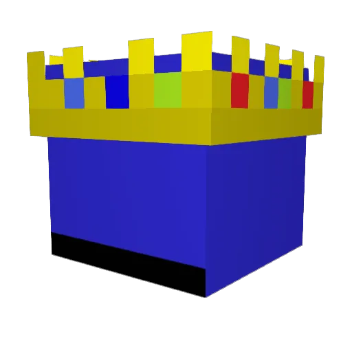 ianzinnnn Minecraft avatar head, 3D render