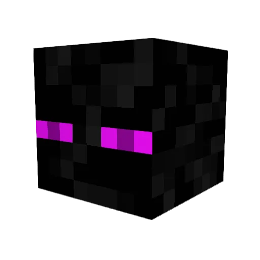 ibZ1636 Minecraft avatar head, 3D render