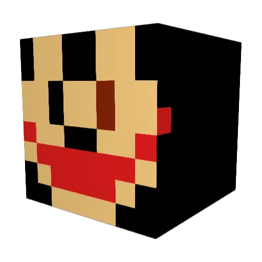 ibby546 Minecraft avatar head, 3D render