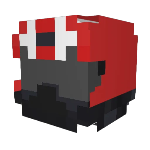 ibeatchildren Minecraft avatar head, 3D render