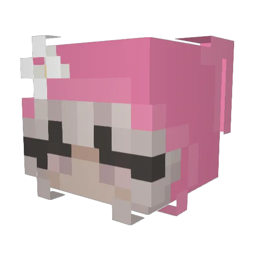 ibeatmywife6969 Minecraft avatar head, 3D render