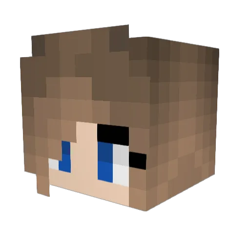 ibella123 Minecraft avatar head, 3D render