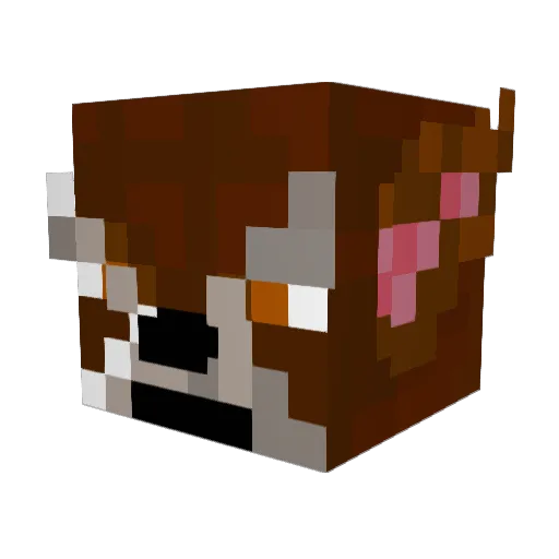 ibiman_ Minecraft avatar head, 3D render