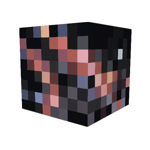 iblamepopskipa Minecraft avatar head, 3D render