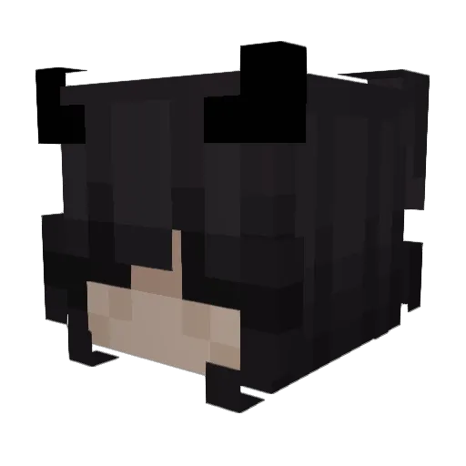 iblizzy Minecraft avatar head, 3D render