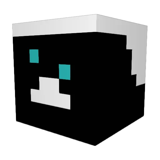 ibm904 Minecraft avatar head, 3D render