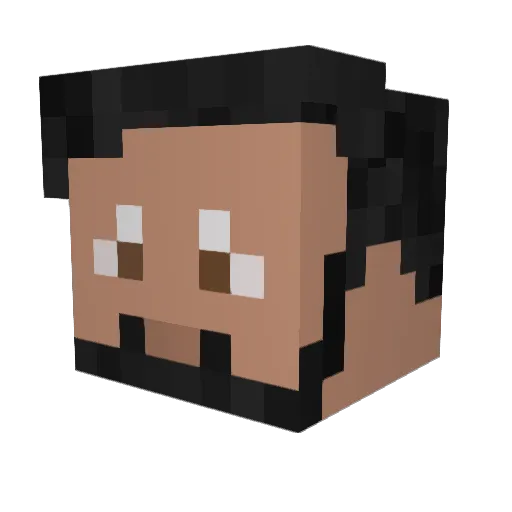 ibmatthew97 Minecraft avatar head, 3D render
