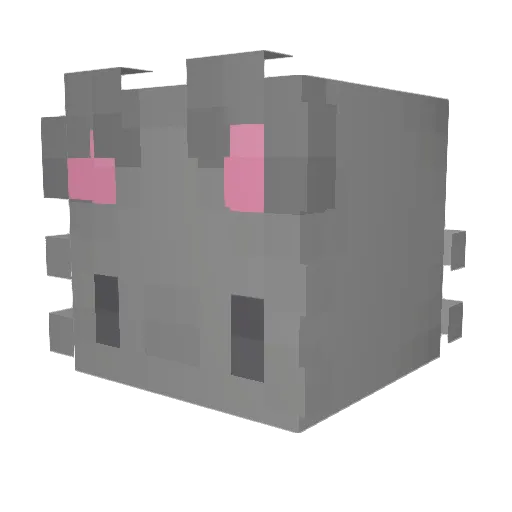 iboobprofen Minecraft avatar head, 3D render