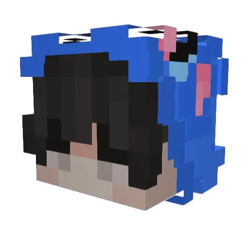 ibrahim456477 Minecraft avatar head, 3D render
