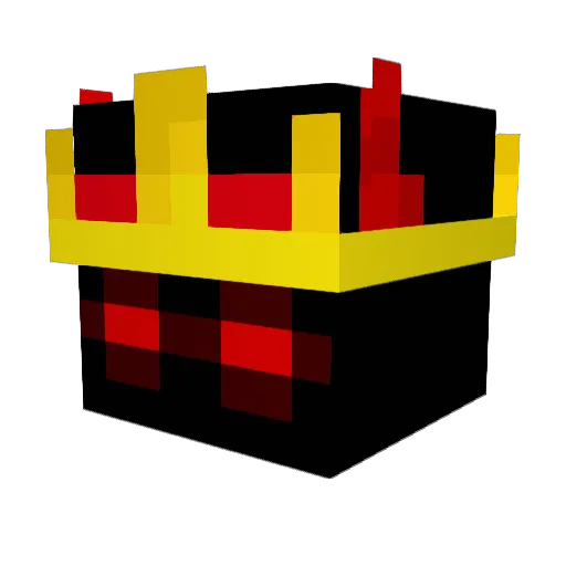 ibrahimebe Minecraft avatar head, 3D render