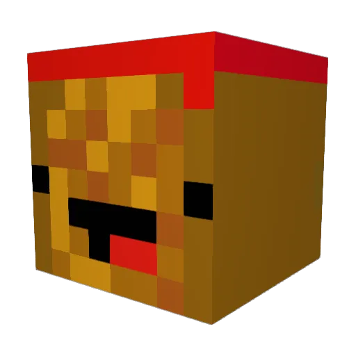 ibutterbutter999 Minecraft avatar head, 3D render