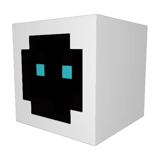 ic3Kin9 Minecraft avatar head, 3D render