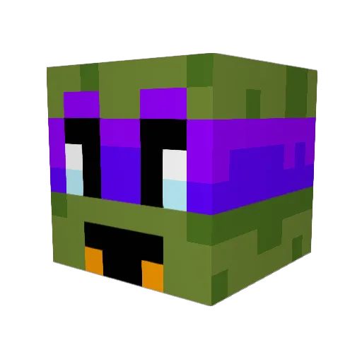 ic3boi6 Minecraft avatar head, 3D render