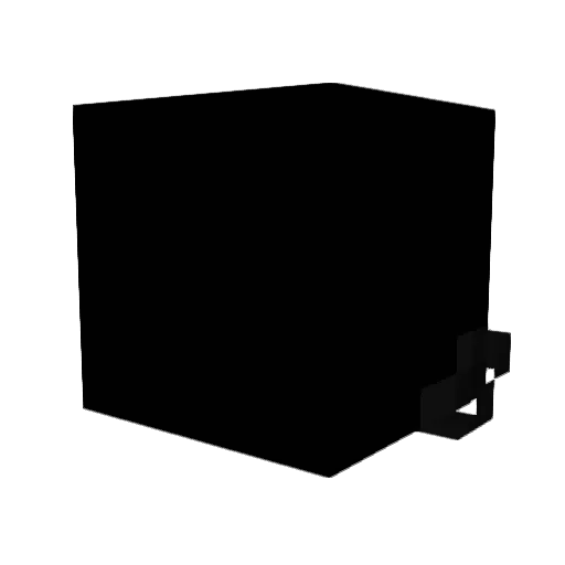 icakly Minecraft avatar head, 3D render