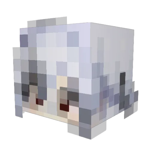 icaromatoso Minecraft avatar head, 3D render