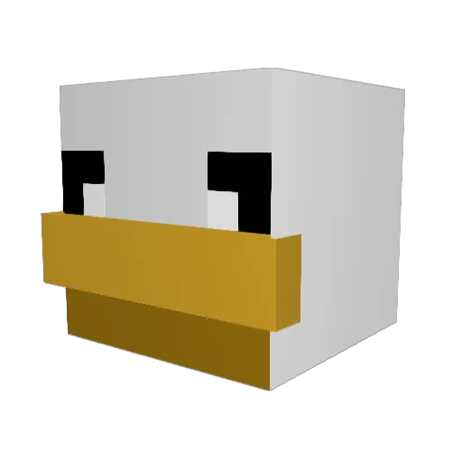 icarus4825 Minecraft avatar head, 3D render