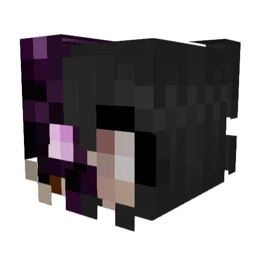 icarus_curse Minecraft avatar head, 3D render