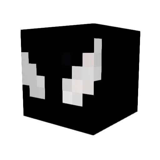 icdik Minecraft avatar head, 3D render