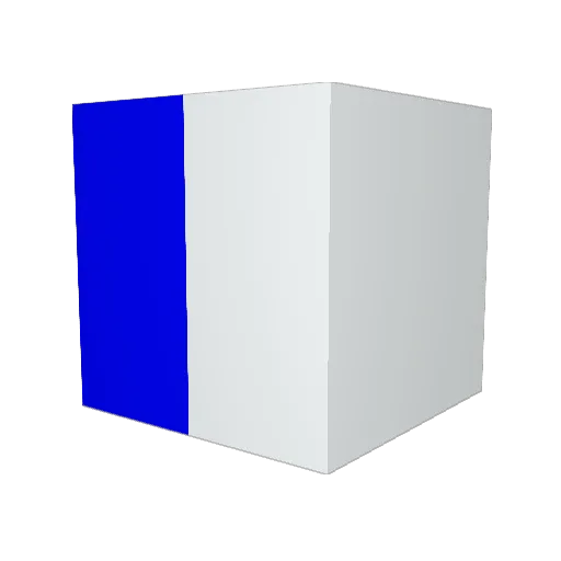 ice_august Minecraft avatar head, 3D render
