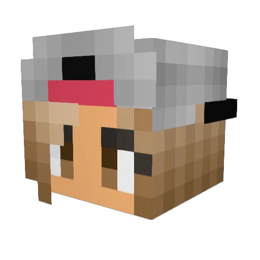 ice_breaker8977 Minecraft avatar head, 3D render