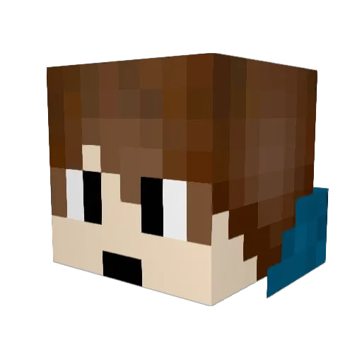 iceball23 Minecraft avatar head, 3D render
