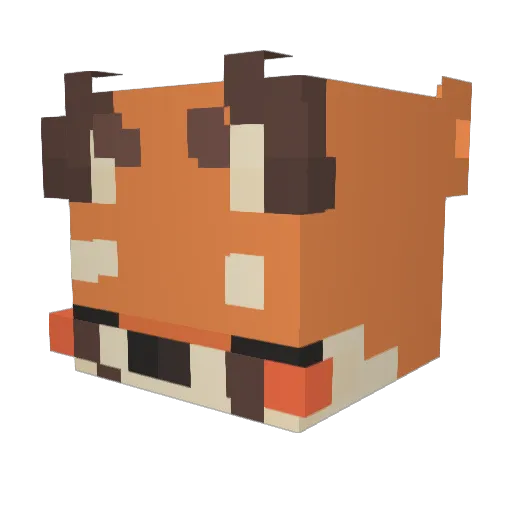 iceblock1313 Minecraft avatar head, 3D render