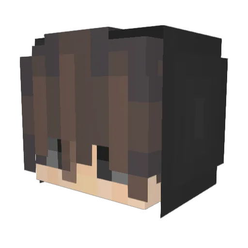 iceblow78 Minecraft avatar head, 3D render
