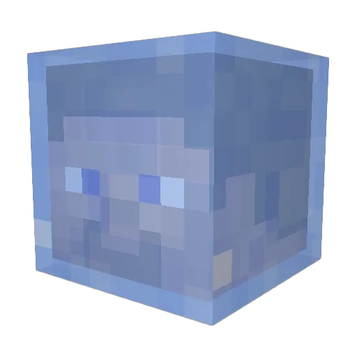 icebreaker Minecraft avatar head, 3D render