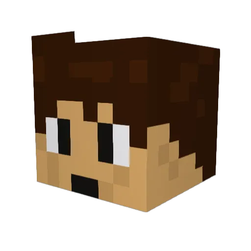 icecream_boy22 Minecraft avatar head, 3D render