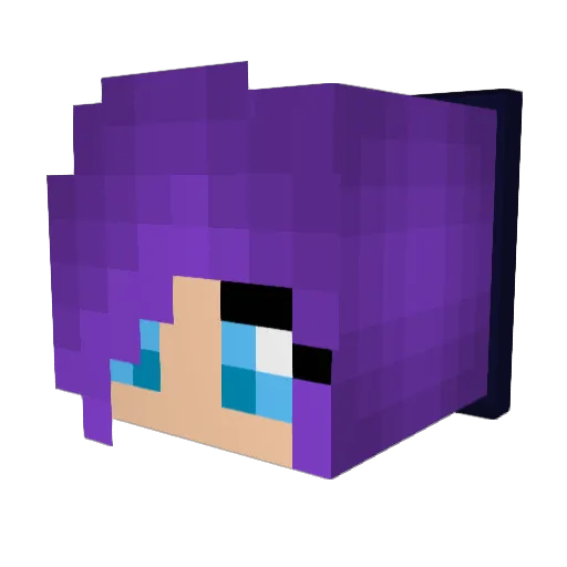 icedfire94 Minecraft avatar head, 3D render