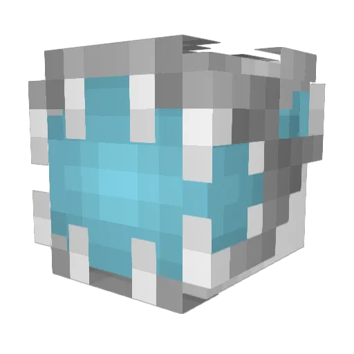 icedragon6969 Minecraft avatar head, 3D render