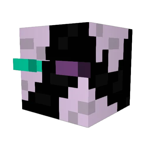 iceglade Minecraft avatar head, 3D render