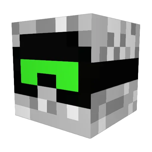 iceman8 Minecraft avatar head, 3D render
