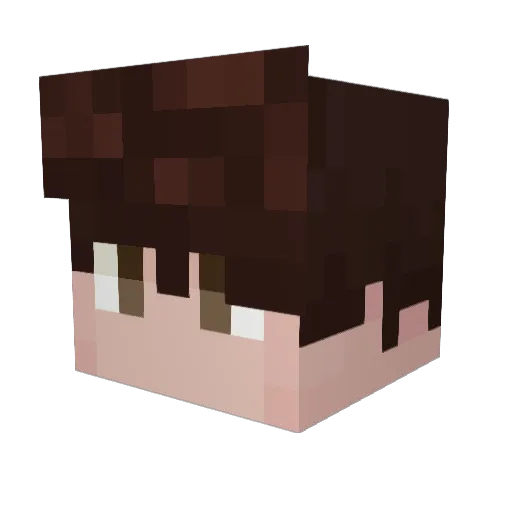 icemanfader Minecraft avatar head, 3D render