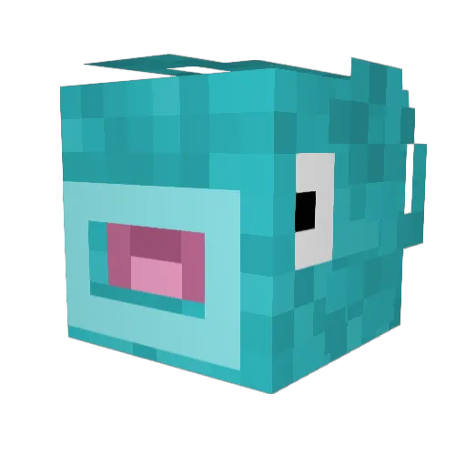 icetea_97 Minecraft avatar head, 3D render