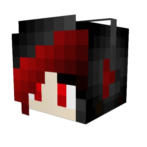iceywins12 Minecraft avatar head, 3D render