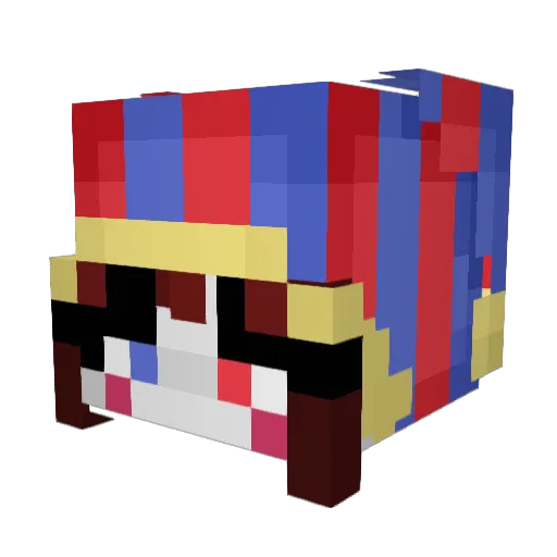 icezazazz120 Minecraft avatar head, 3D render