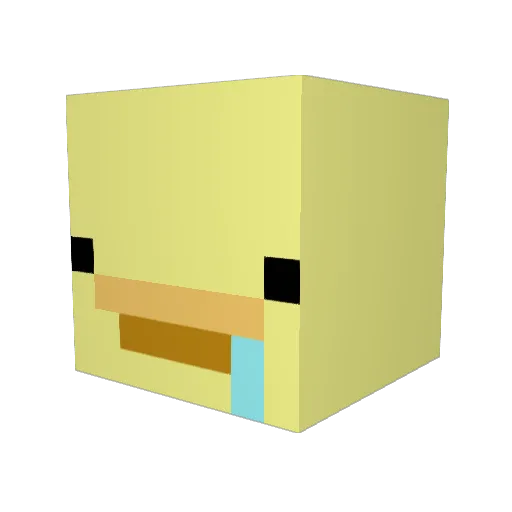 ichNoob2611 Minecraft avatar head, 3D render