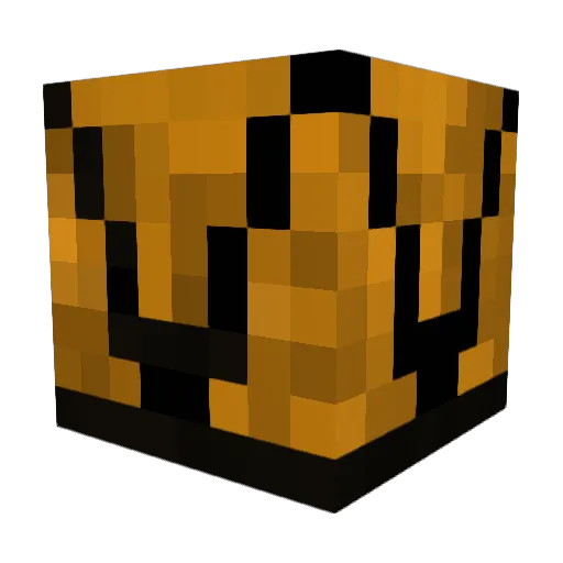 ichabod_phage Minecraft avatar head, 3D render