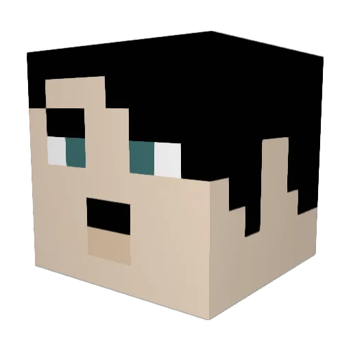 ichhalt033 Minecraft avatar head, 3D render