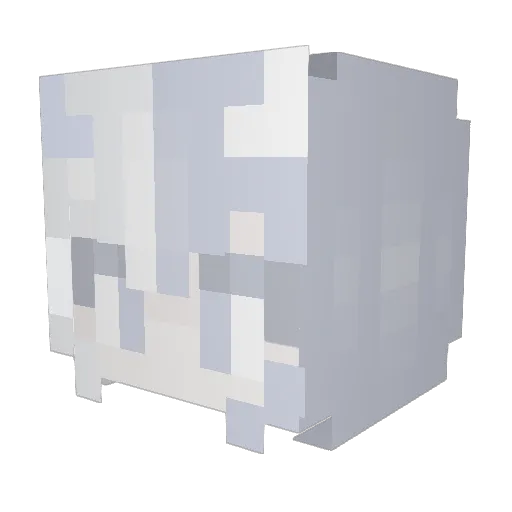 ichigo_ai9 Minecraft avatar head, 3D render